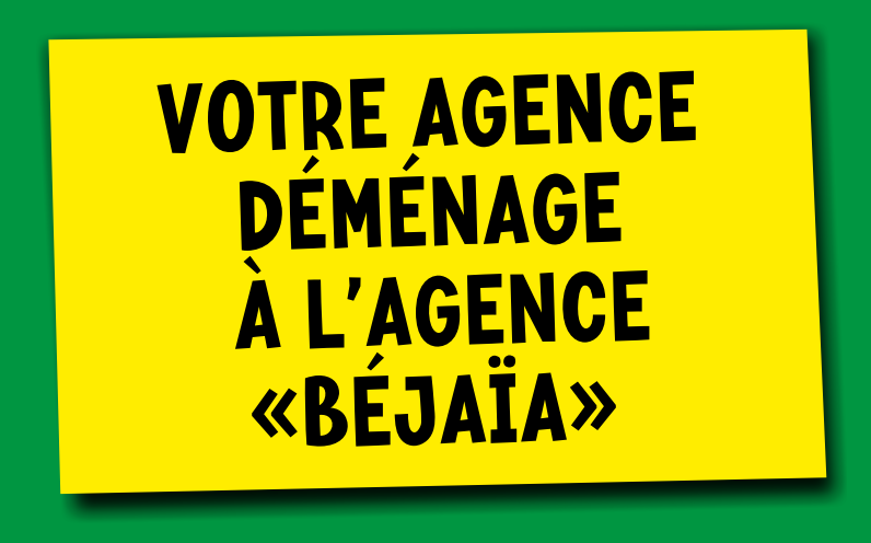 affiche cloture agence