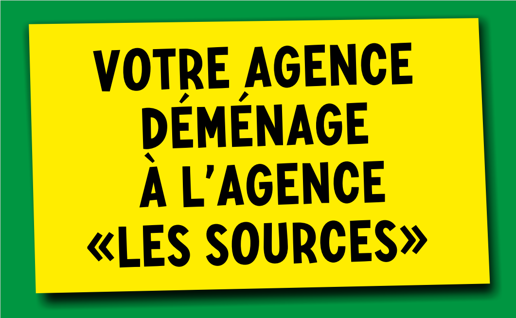 affiche cloture agence