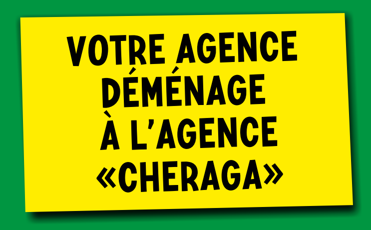 affiche cloture agence