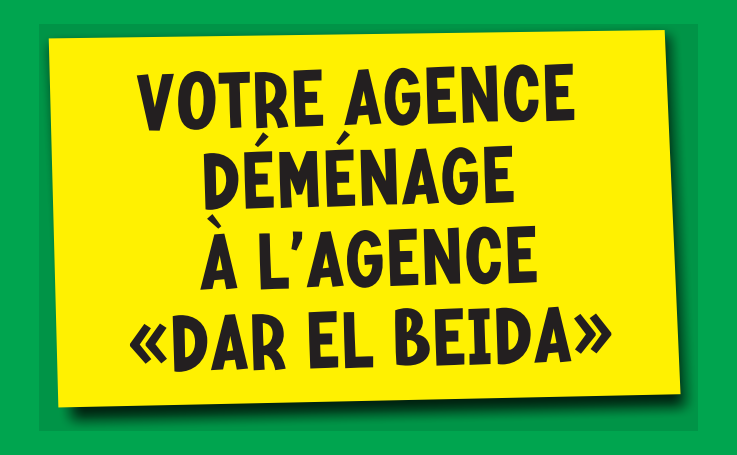 affiche cloture agence