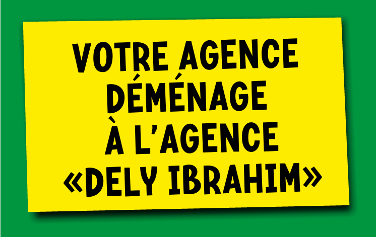 affiche cloture agence