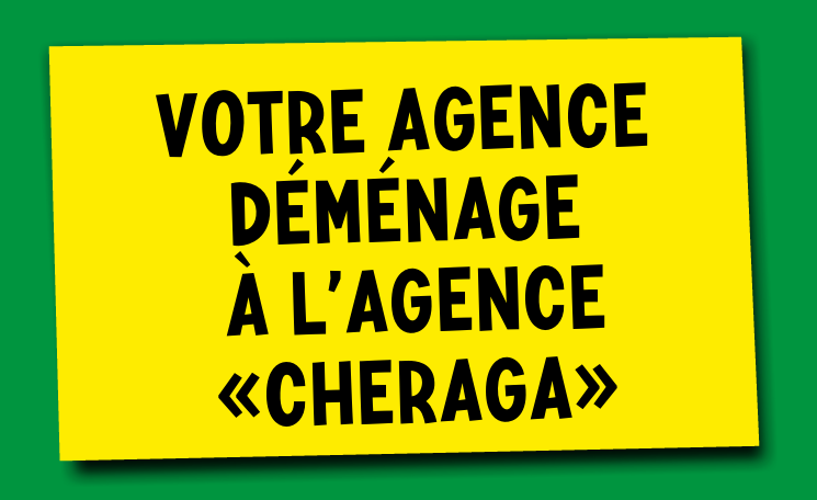 affiche cloture agence